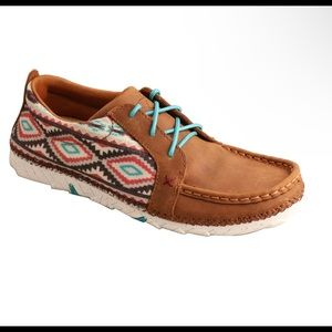 Twisted x zero x womens size 7 Multi/Brown WZX0006